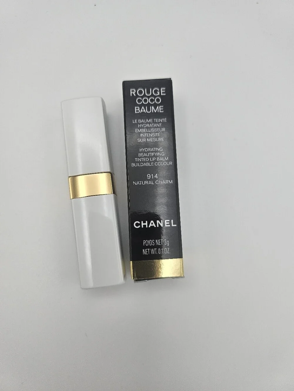 Brand New CHANEL Rouge Coco Baume Lipstick - Natural Charm